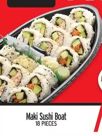 Metro Maki sushi boat offer