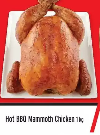 Metro Hot bbq mammoth chicken offer