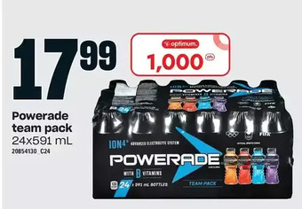 Loblaws Powerade team pack offer