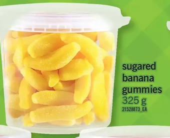 Fortinos Sugared banana gummies offer