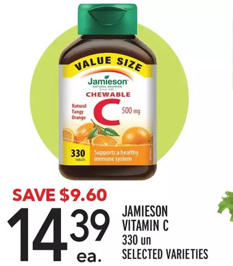 Metro Jamieson vitamin c offer