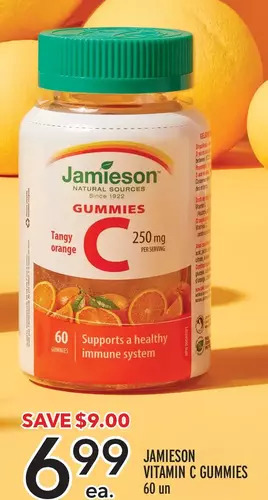 Metro Jamieson vitamin c gummies offer