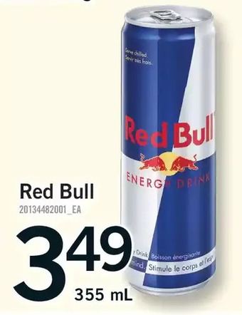 Fortinos Red bull offer
