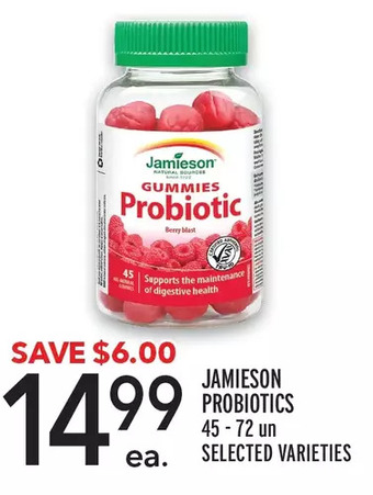 Metro Jamieson probiotics offer