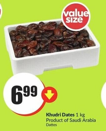 FreshCo Khudri Dates 1 kg offer