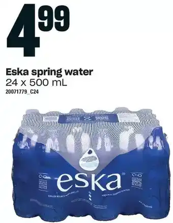 Loblaws Eska spring water offer