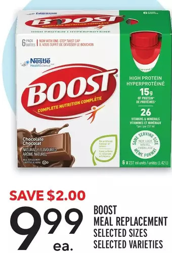 Metro Boost meal replacement offer
