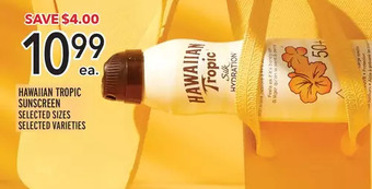 Metro Hawaiian tropic sunscreen offer