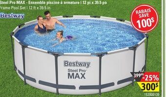 Sushi Shop Bestway frame pool set offer