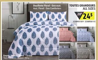 Sushi Shop Asst. floral - geo comforters offer