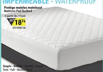 Sushi Shop Mattress pad quilted offer
