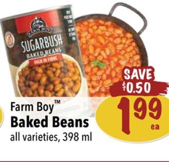 Farm Boy Farm boy™ baked beans offer