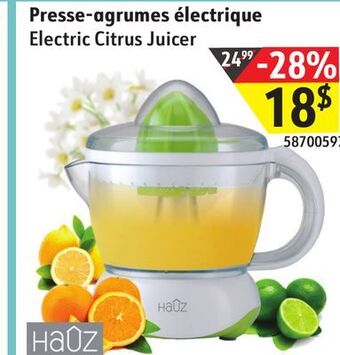 Sushi Shop Hauz electric citrus juicer offer