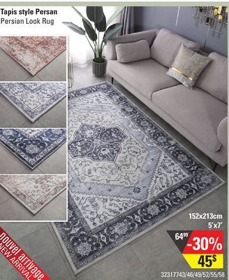 Sushi Shop Persian look rug offer