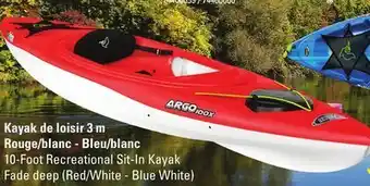 Sushi Shop Pelican 10-foot recreational sit-in kayak fade deep offer
