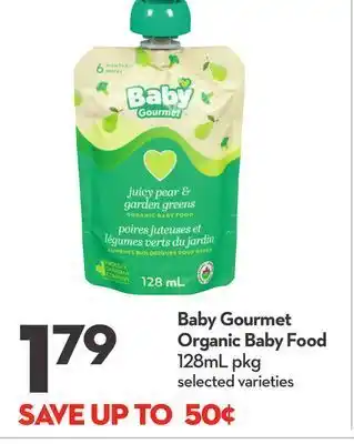 Longo's Baby gourmet organic baby food offer