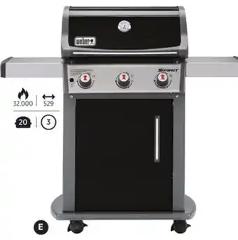 Canadian Tire Weber spirit e-310 3-burner propane gas bbq offer