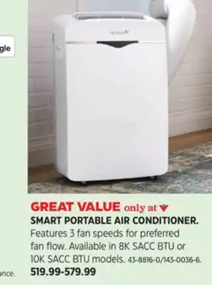 Canadian Tire Smart portable air conditioner offer