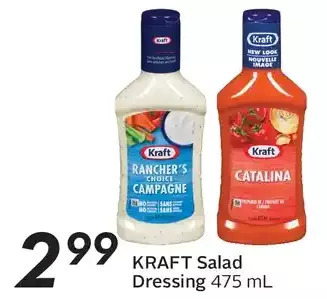 Sobeys Urban Fresh Kraft salad dressing offer