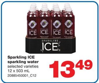 Wholesale Club Sparkling ice sparkling water, 12 x 503 ml offer