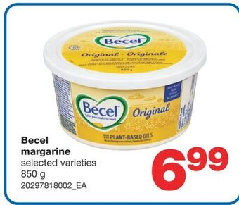 Wholesale Club Becel margarine, 850 g offer