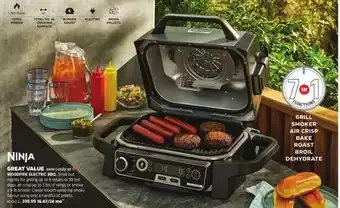 Canadian Tire Ninja woodfire electric bbq offer