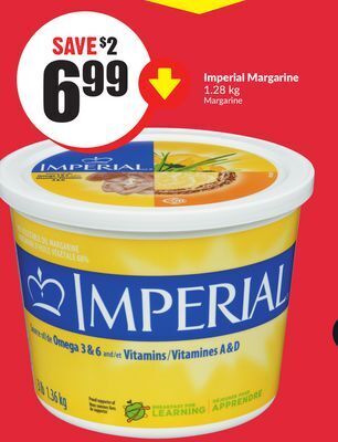 FreshCo Imperial margarine 1.28 kg offer