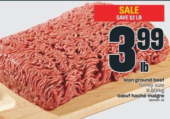 Valu-mart Bœuf haché maigre offer