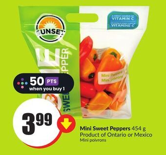 FreshCo Mini sweet peppers 454 g product of ontario or mexico offer