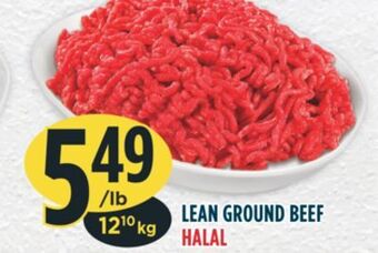 Marché Adonis Lean ground beef halal offer