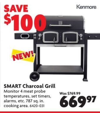 Home Hardware Smart charcoal grill offer