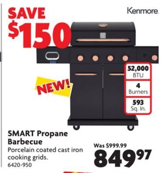 Home Hardware Smart propane barbecue offer