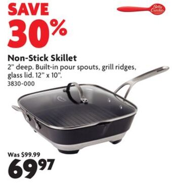 Home Hardware Non-stick skillet offer