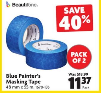 Home Hardware Masking tape offer