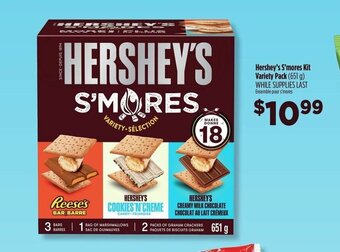 FreshCo Hershey's S'mores Kit Variety Pack (651 g) offer