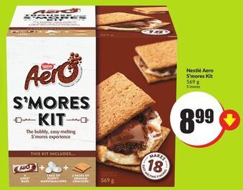 Chalo FreshCo Nestlé aero s'mores kit 569 g offer
