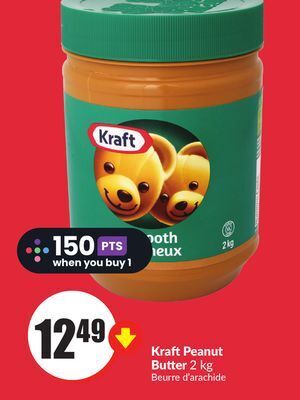 Chalo FreshCo Kraft peanut butter 2 kg offer