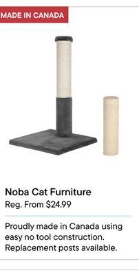 Petvalu Noba cat furniture offer
