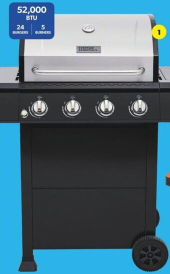 Real Canadian Superstore Everyday Essentials™ 4+1 burner propane BBQ offer