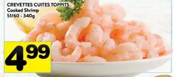 Supermarché PA Crevettes cuites toppits offer