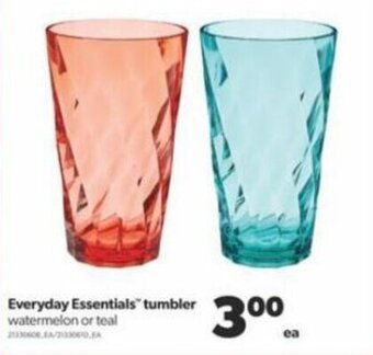 Real Canadian Superstore Everyday Essentials tumbler offer