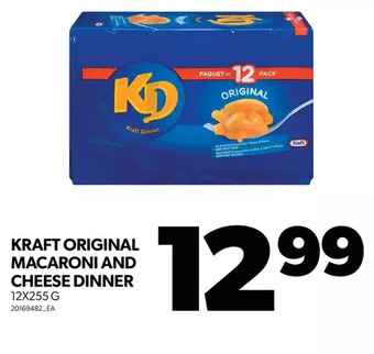 Real Canadian Superstore Kraft original macaroni and cheese dinner offer