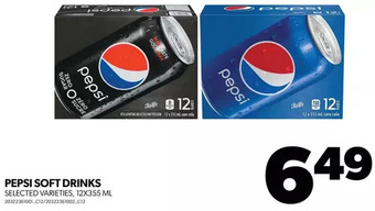Real Canadian Superstore Pepsi soft drinks offer