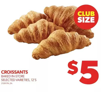 Real Canadian Superstore Croissants offer