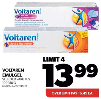 Real Canadian Superstore Voltaren emulgel offer
