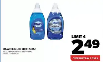 Real Canadian Superstore Dawn liquid dish soap offer