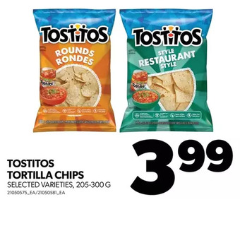 Real Canadian Superstore Tostitos tortilla chips offer
