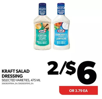Real Canadian Superstore Kraft salad dressing offer