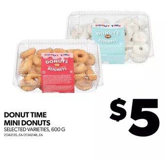 Real Canadian Superstore Donut time mini donuts offer
