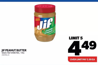 Real Canadian Superstore Jif peanut butter offer